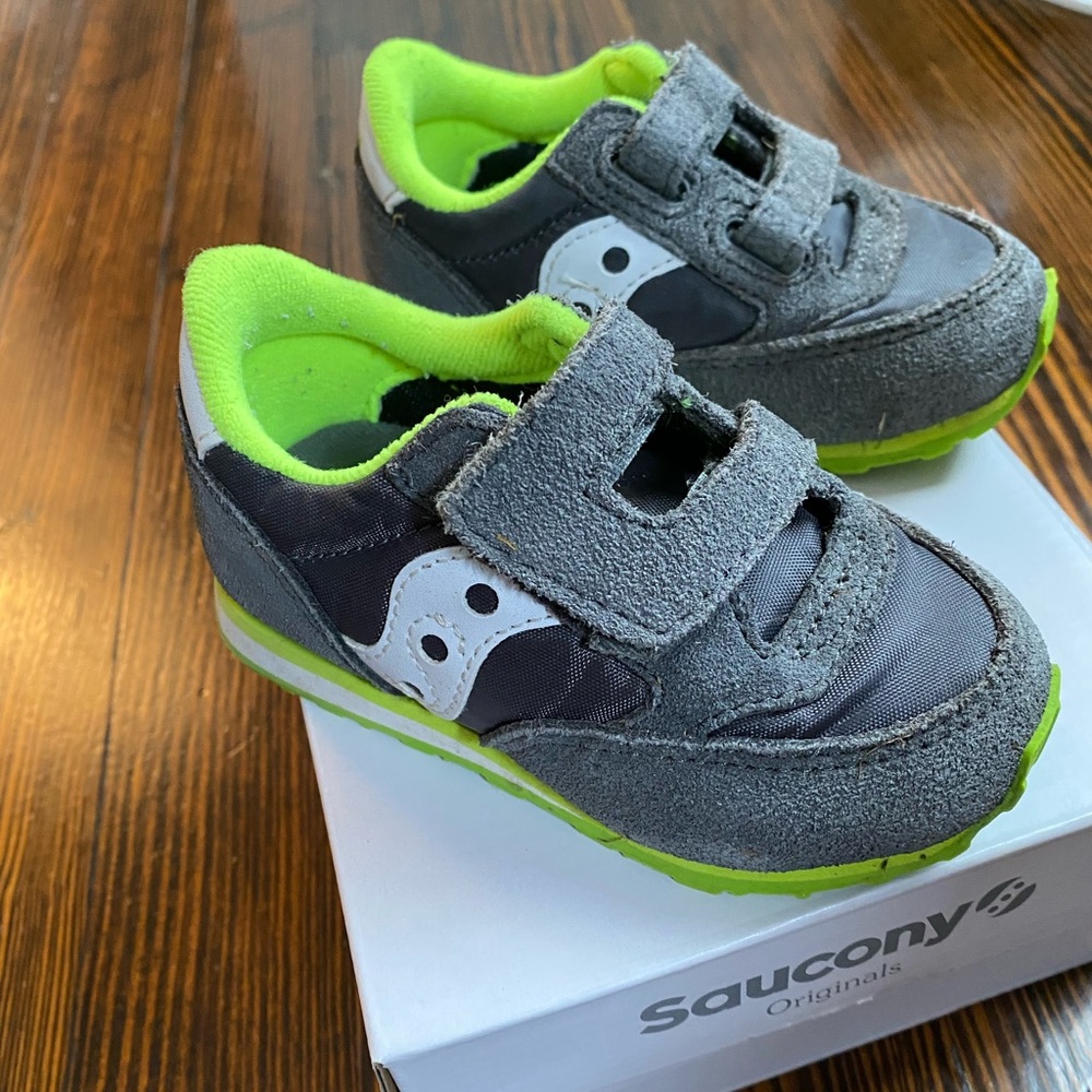 Saucony Baby Jazz Hook and Loop Sneaker